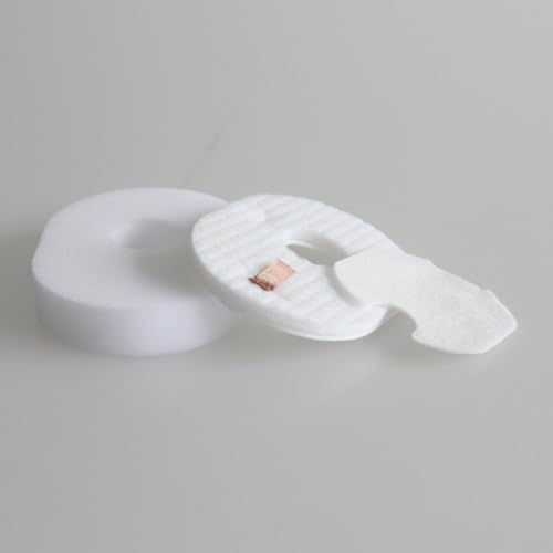 WRCJYTQX 2 Pack HV300 Replacement Filters suitable for Shark Rocket HV300, HV300W, HV301, HV302, HV303, HV305, HV308, HV310, UV450, 6 Foam + 6 Felt Filters and 6 Post-filters, Replaces Part XFFV300