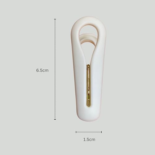 12pcs Laundry Drying Clothespins, Strong Finger Clips for Skirts, Pants, Clothes Pins for Air Drying, Clothes Peg Clips for Outdoor Drying Clothes, Plastic Clips Non Slip Rubber Mouth Grip Clothesline