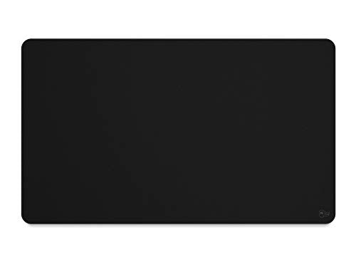 Glorious XL Extended Gaming Mouse Mat/Pad - Stealth Edition - Large, Wide (XL) Black Cloth Mousepad, Stitched Edges | 14"x24" (G-P-Stealth)