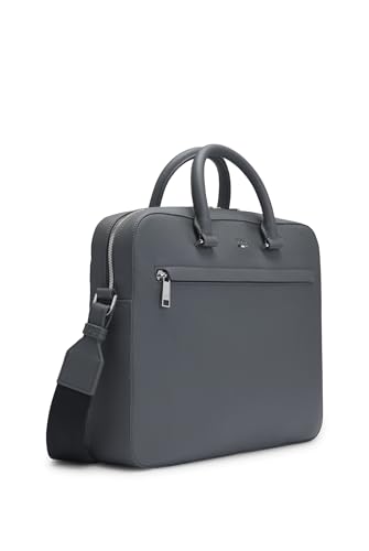 BOSS Mens Ray S doc case Signature-detail document case in faux leather Size