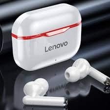 Lenovo Original LP1 TWS Bluetooth 5.0 Headphones for PC, Android, iPad, iPhoneiOS, Dual Stereo, Noise Reduction, HiFi Bass, red