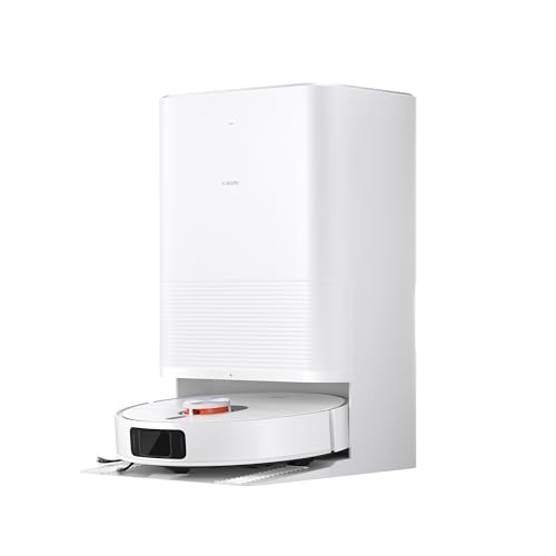 Xiaomi Robot Vacuum X20 Pro with 7000Pa Suction power, All-in-One Station, Auto Mop washing, Hot air drying, Auto dust collection, Carpet Detection, LDS Navigation, 160min Runtime, App & Voice Control