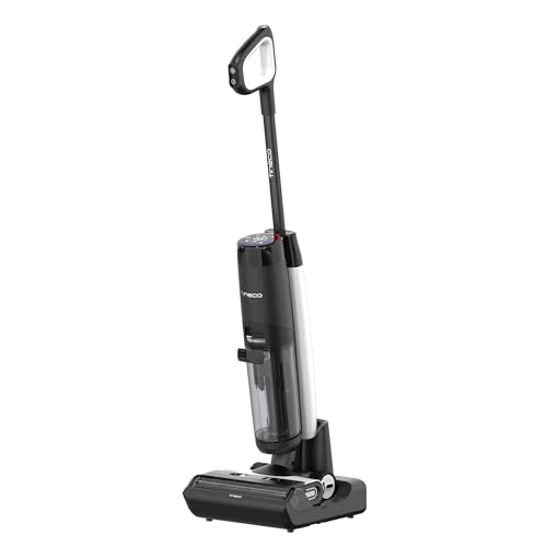 Tineco FLOOR ONE S7 FlashDry Smart Cordless Wet Dry Vacuum Cleaner, Long Runtime, Great for Sticky Messes, Self-cleaning, 158℉Hot Air FlashDrying, Dual-sided Edge Cleaning, Extended Battery Lifespan