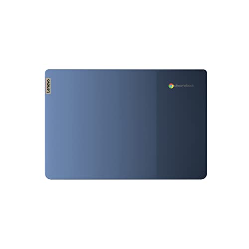 Lenovo Chromebook IdeaPad Slim 3, 14" Full HD Display | MediaTek Kompanio 520 | 4GB RAM | 64GB SSD | ARM Mali-G52 Graphics | Chrome OS | QWERTZ | Blue