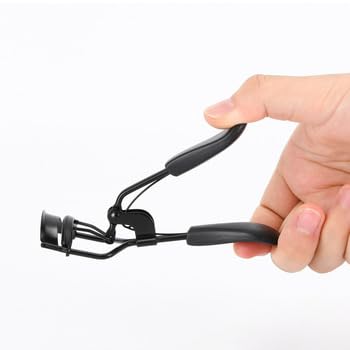 Eyelash Curler Black Beauty Eco-Friendly Eyelash Curler - High-Quality Comfort Grip for All Eye Shapes, Lifts & Defines Lashes | Cruelty-Free EYE Curler Makeup Tool