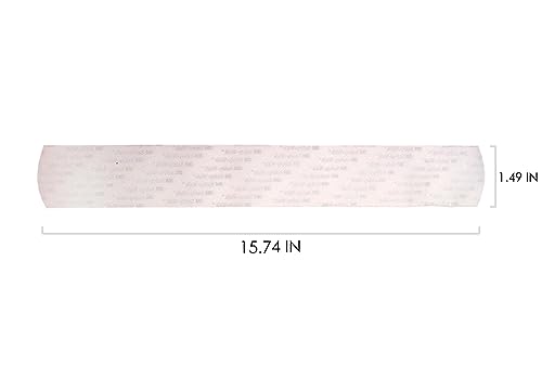 Mucho Padel - Transparent Frosted Racket Padel Protector, Padel Protector Tape 1.49 in, Racket Paddle, Frame Protector Paddle Racket Thick Smooth Transparent Frosted and Clear