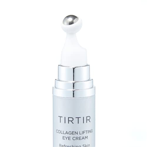 TIRTIR Collagen Lifting Eye Cream - Eye Roller, Wrinkle Spot Treatment, Revitalizing Moisturizer,Tightening Under Eye For Wrinkles,Fine Lines,Under Eye Bags,Eye Lift Treatment For Men & Women