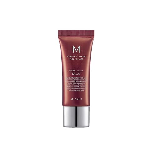 Missha M Perfect Cover Bb Cream Spf42/Pa+++, No. 25/Warm Beige, 20Ml