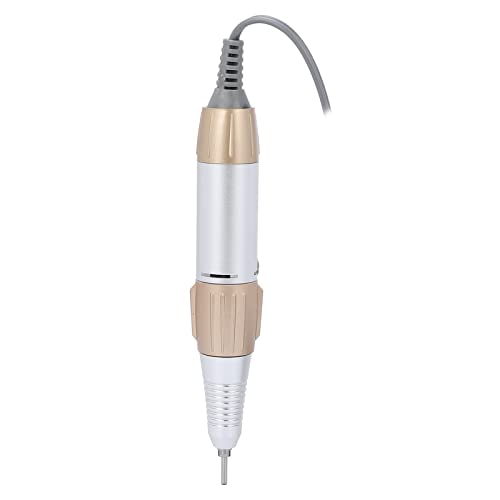 Soobu 35000RPM Electric Nail Drill Pen - Aluminium Alloy Handpiece Handle Machine for Manicure Pedicure - Nail Art Polishing Tool