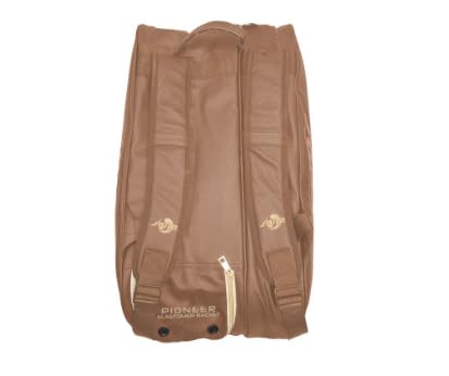Sane Pro Leather Brown Padel Racket Bag