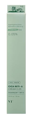 VT COSMETICS Cica Reti-A Retinol Essence 0.1 | Skin Balancing Essence For Sensitive Skin 1.01 fl oz (50ml)