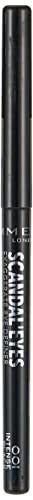 Rimmel London Scandaleyes Exaggerate Eye Definer, 001 Intense Black, 0.35g