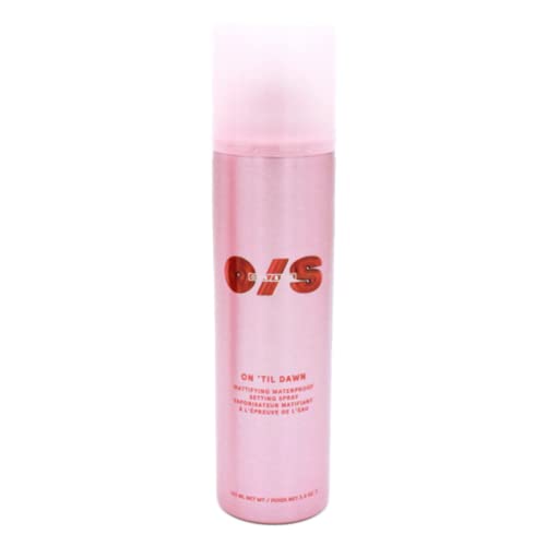 ONE/SIZE One size One Size by Patrick Starrr On 'Til Dawn Mattifying Waterproof Setting Spray for Long Lasting Face Makeup, All Day Matte Finish, Light Finishing Spray,3.4 Ounce (Pack of 1)