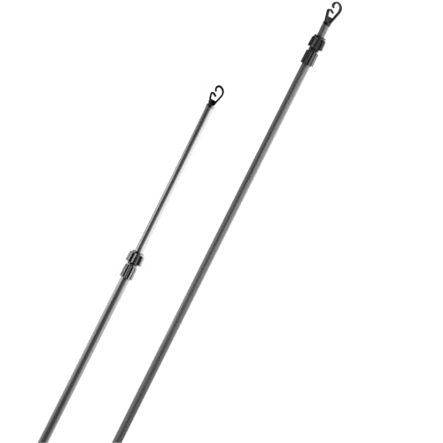 Vivo Technologies Telescopic Washing Line Prop Pole Clothesline Heavy Duty Home Garden Washing Line Dry Clothes Drying Airer Support Extenedable to 2.2M
