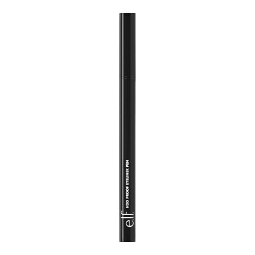 e.l.f. Intense H20 Proof Eyeliner Pen, Smooth, Precise, Defines, Enhances, Intensifies, Waterproof, Smudge-Proof 0.7ml