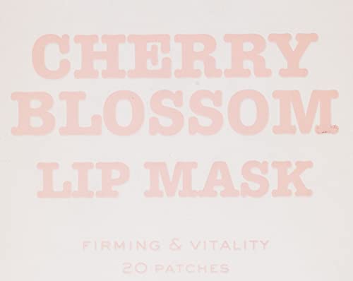 Kocostar Lip Mask Sheet Cherry Blossom | Ultra-Hydrating Hydrogel Treatment For Soft, Smooth Lips | Pack Of 1, 3G