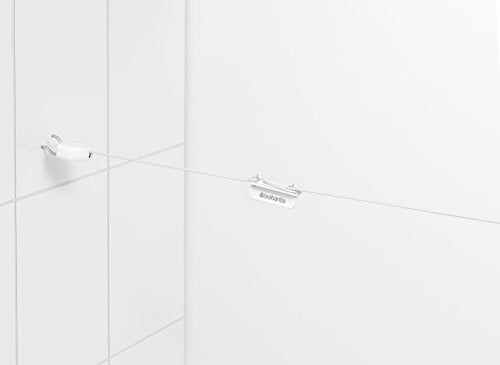Brabantia Clothes Line Set, 12 m - White