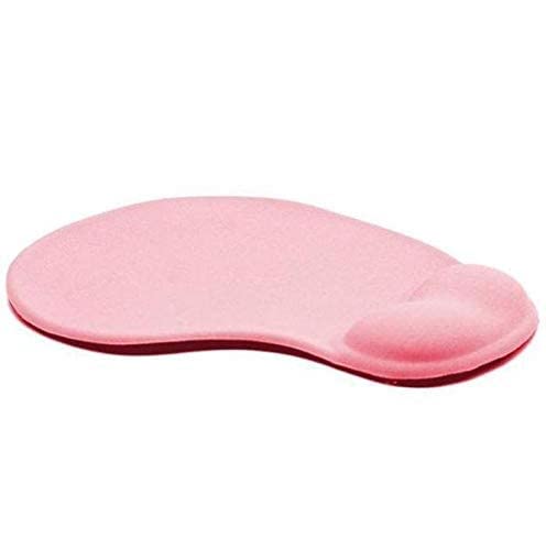 Mouse Pad with Gel wrist support Mice Mat For Computer PC Laptop pink