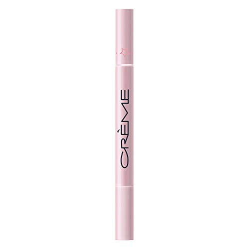 The CrÃ¨me Shop 2-in-1 Liquid Pen Eyeliner & Freckle Stamp. Long-wear. Waterproof, Smudge Proof, Transfer Proof. Made in Korea. -Star Brown