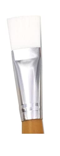 WOODEN FACE MASK-CREAM BRUSH