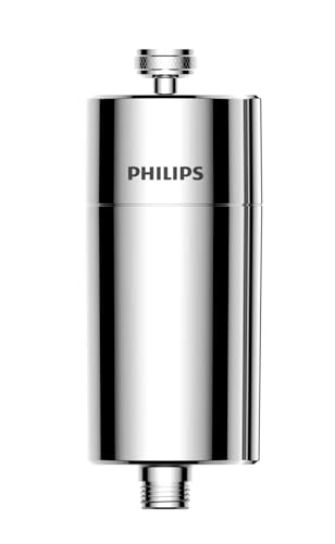 Philips Water - In-Line Shower Filter, Reduces Chlorine by up to 99%, Easy to Instal, Fits all standard hoses and taps