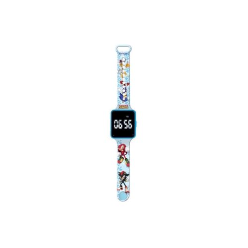 Lexibook, Sonic The Hedgehog, Digital watch, 12-hour or 24-hour time display, Blue, DMW060SN