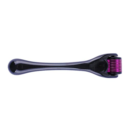 Verreal Derma Roller Hair Growth Roller, Set of 1 Titanium 540 Micro Needle Face Neck and Body 0.5mm 1mm Wrinkle Acne Scar Stretch Mark Treatment Needling