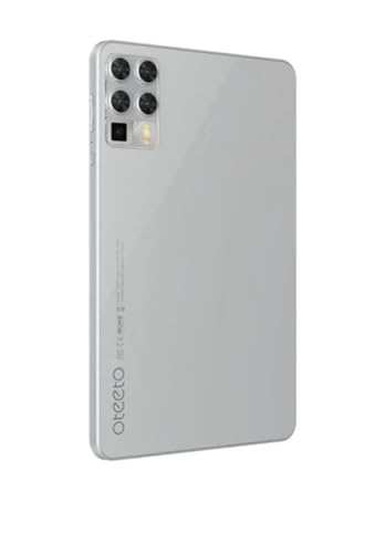 Oteeto Tab 8 5G Android Tablet PC, 8 Inch Display, 8GB RAM, 512GB ROM, 5000 mAh Battery, with Keyboard (Gray)
