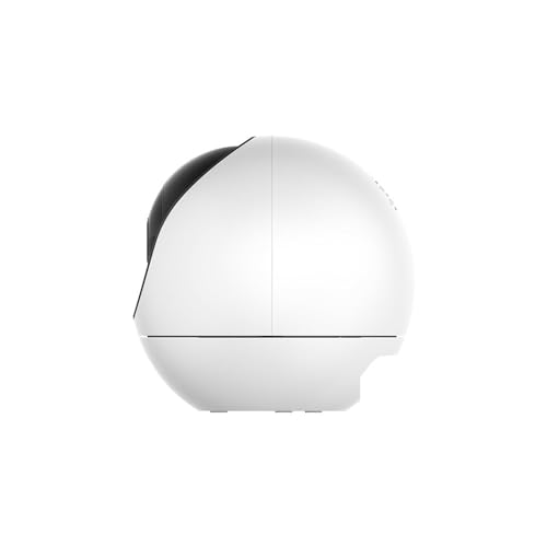 EZVIZ H6 5MP 3K Smart Home Security Wi-Fi Camera, 360° Pan/Tilt Indoor IP Camera, Hand Recognition & Control, Connect with Two-Way Talk, Auto-Zoom Tracking, Night Vision (10m), White