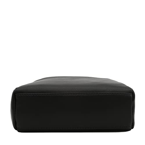 Triple Zip Small Crossbody Bag