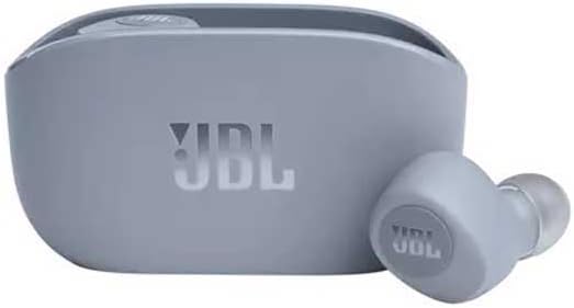 JBL Wave 100 True Wireless Earbud Headphones, Deep Powerful Bass, 20H Battery, Dual Connect, Hand-Free Call, Voice Assistant, Comfortable Fit, Pocket Friendly - Black, JBLW100TWSBLK