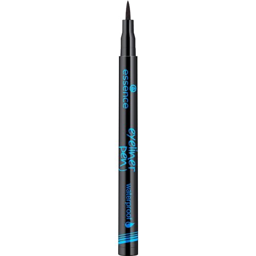 Essence Eyeliner Pen Waterproof - 01 Black, 77217, 0.03 Fluid Ounce