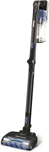 Shark Cordless Stick Vacuum Cleaner, Anti Hair Wrap, 60 Minute Run Time Battery, Flexible DuoClean Vacuum Cleaner with Motorised Pet Tool, Multi-Surface & 20cm Crevice Tools, Black & Blue, IZ300MET