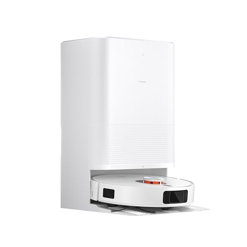Xiaomi Robot Vacuum X20 Pro with 7000Pa Suction power, All-in-One Station, Auto Mop washing, Hot air drying, Auto dust collection, Carpet Detection, LDS Navigation, 160min Runtime, App & Voice Control
