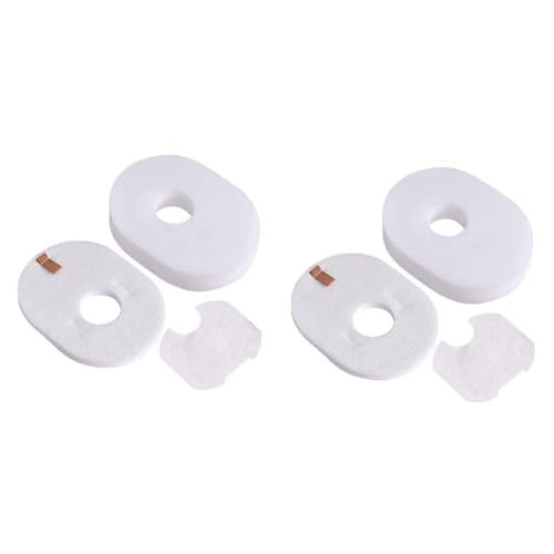 WRCJYTQX 2 Pack HV300 Replacement Filters suitable for Shark Rocket HV300, HV300W, HV301, HV302, HV303, HV305, HV308, HV310, UV450, 6 Foam + 6 Felt Filters and 6 Post-filters, Replaces Part XFFV300