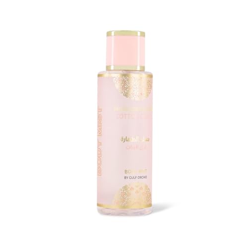 Gulf Orchid Musk Al Tahara Cotton Candy Musk Collection Long-Lasting Body Mist 250ml For Men and Women