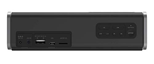 Creative iROAR Go powerful, weatherproof Bluetooth Speaker with 5 Drivers, black