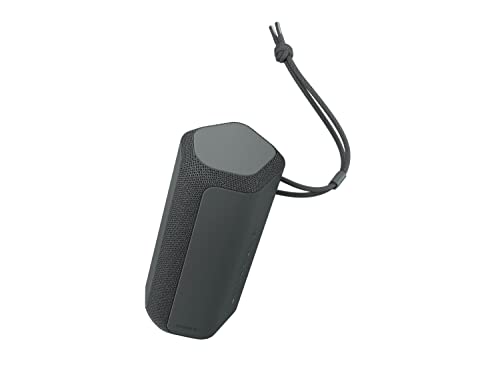 Sony SRS XE200 X Series Wireless Ultra Portable Bluetooth Speaker, IP67 Waterproof, Dustproof and Shockproof with 16 Hour Battery and Easy to Carry Strap, Black, SRSXE200/B,
