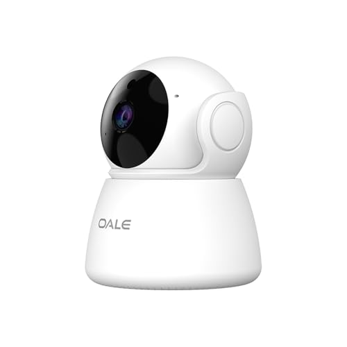 OALE iHome 01 360° Dual-Line Audio Security Camera Supports Night Vision, Motion Detection, Real-Time Voice Calls
