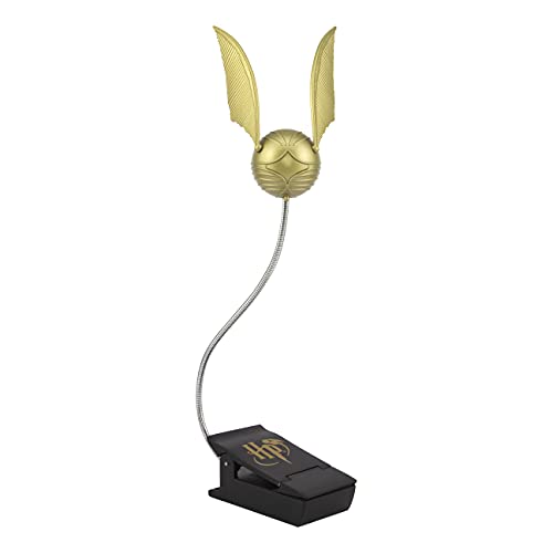 Paladone Golden Snitch Lumi Clip | Convenient Harry Potter Themed Reading Light | Powered by Batteries