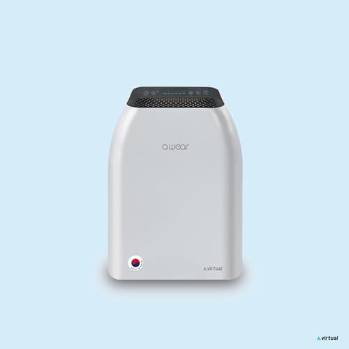a wear Air Sanitizer & Purifier for Home & Office – Covers Up to 70㎡ | World's First Nano-Gold Virus Killer + HEPA Smart Filter | Ultra-Quiet, Advanced Air Sterilization & Deodorization