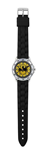 Batman Boys Analogue Quartz Watch with Rubber Strap BAT9522