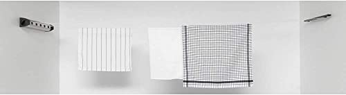 Brabantia Retractable Indoor Washing Line, Stainless Steel, 385766