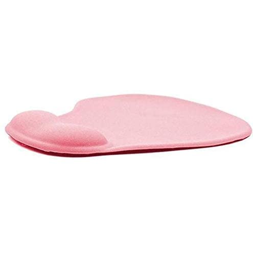 Mouse Pad with Gel wrist support Mice Mat For Computer PC Laptop pink