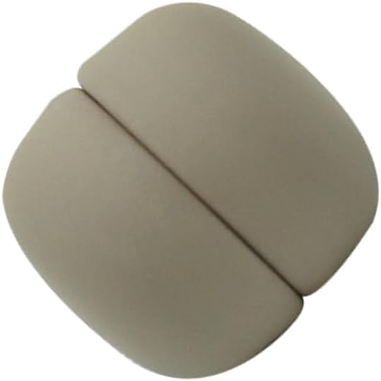Nicear Hijab Magnets Strong Magnetic Hijab Lapel Pins Buttons Multipurpose No Snag Pencilless Brooch Magnetic Scarf Clasp for Women Scarf Accessories Khaki 8 Pack