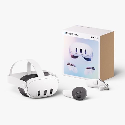 Meta Quest 3â 512GB â Get Batman: Arkham Shadow and a 3-Month Trial of Meta Quest Included â All-in-One Headset