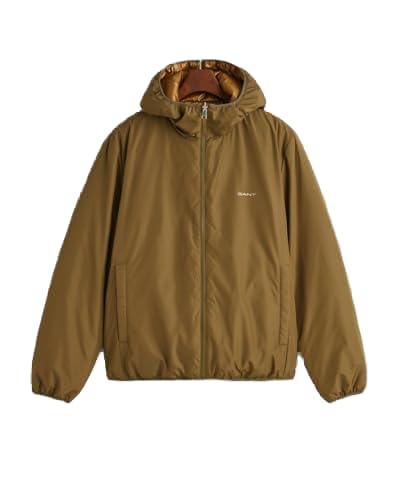 GANT Men 7006343-349 Reversible Hooded Jacket