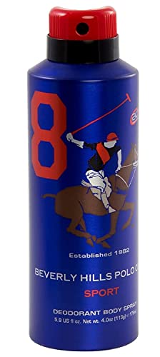 Beverly Hills Polo Club Sport No.8, Gift Set for Men EAU DE TOILETTE 50ml + Sport Deodorant 175ml