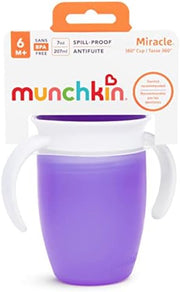 Munchkin 7oz Miracle® 360° Trainer Cup - 2pk (Blue/Green)