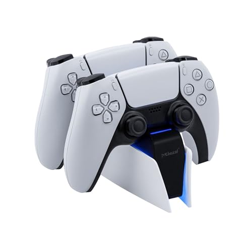 Mcbazel PS5 Controller Charger,Controller Charger Fast Charging Station Dock USB Type C Charging Adapter with LED Indicator compatible for PS5 Controller